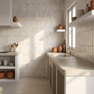 carrelage HACKNEY ARTIC 6,9x24 cm effet zellige