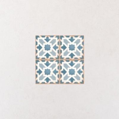Carrelage Imitation Carreaux De Ciment 12,5x12,5 CASABLANCA Gaza - Les Carreaux de Jean