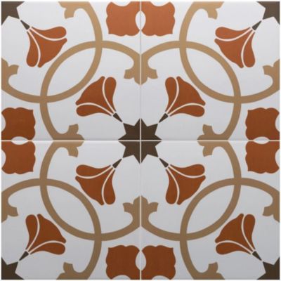 Carrelage Imitation Carreaux De Ciment 20x20 RIVOLI Austin - Les Carreaux de Jean