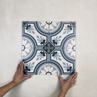 Carrelage Imitation Carreaux de Ciment LA MADELEINE 20x20 Esmee - Les Carreaux de Jean