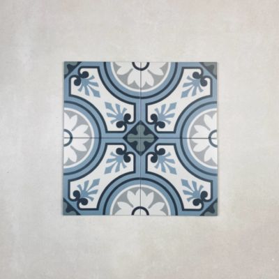 Carrelage Imitation Carreaux de Ciment LA MADELEINE 20x20 Esmee - Les Carreaux de Jean