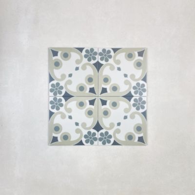 Carrelage Imitation Carreaux de Ciment LA MADELEINE 20x20 Jenette - Les Carreaux de Jean