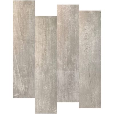 Carrelage Imitation Parquet 19x80 Bozel Gris - Allocarrelage