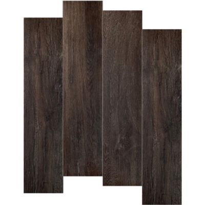 Carrelage Imitation Parquet 19x80 Volga Brun (Paquet de 1,40 m2) - Allocarrelage