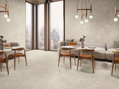 Carrelage Imitation pierre Stone beige creme 60x60 cm