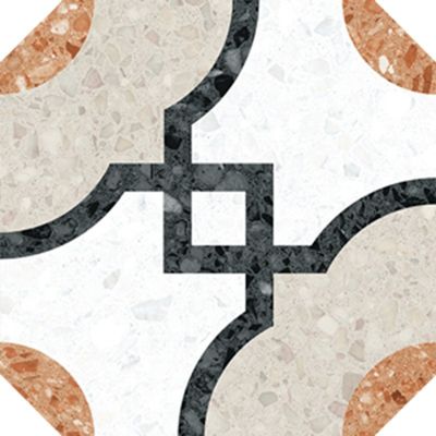 carrelage imitation terrazzo 20x20 cm MILANO MULTICOLOR