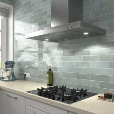 carrelage imitation zellige 6.5x20 cm MALEM AQUA