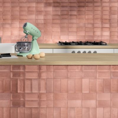 carrelage imitation zellige 7,5x15 cm SOFIA ROSE
