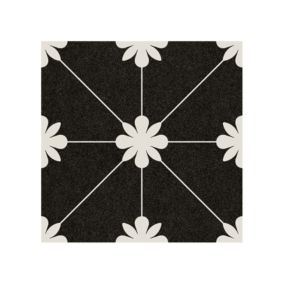 Carrelage intérieur / extérieur effet ciment 20x20 cm BALI Tuban antracita