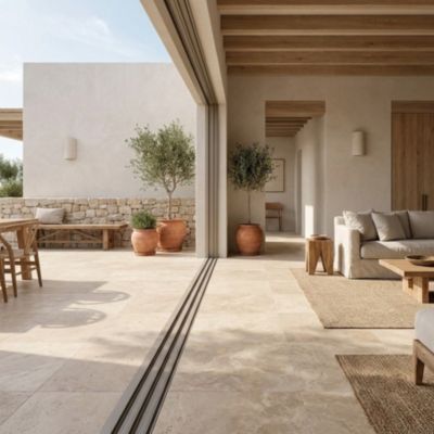 Carrelage intérieur grand format KINGSTON BEIGE 100x100 cm | Castorama