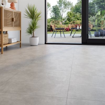 Carrelage gres cerame buanderie sol