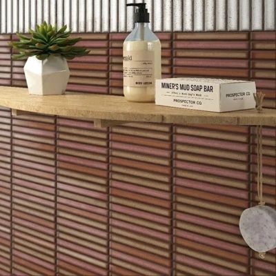 carrelage KARATSU RUST RED 11,5x23,1 cm  effet zellige