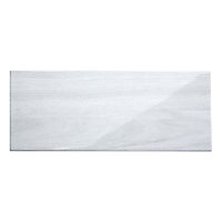 Carrelage mur blanc 20 x 50 cm Meloza