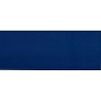 Carrelage mur bleu touareg 10 x 30 cm Glossy