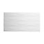 Carrelage mur décor vague blanc 30 x 60 cm Perouso