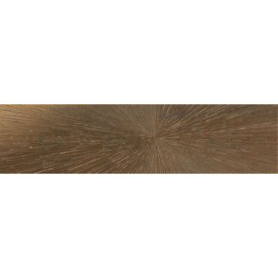 Carrelage mur effet métal cuivre décoratif palletté 30x120 cm IONIC IMPACT COPPER