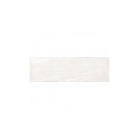 Carrelage mur effet zellige bejmat satiné blanc 6,5x20 cm MALLORCA WHITE(vendu par boite de 0.50m2)