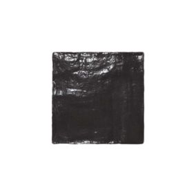 Carrelage mur effet zellige bejmat satiné noir 10x10 cm  MALLORCA BLACK(vendu par boite de 0.50m2)