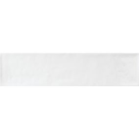 Carrelage mur effet zellige blanc 6,5x26,6 cm CROMIA26 BIANCO