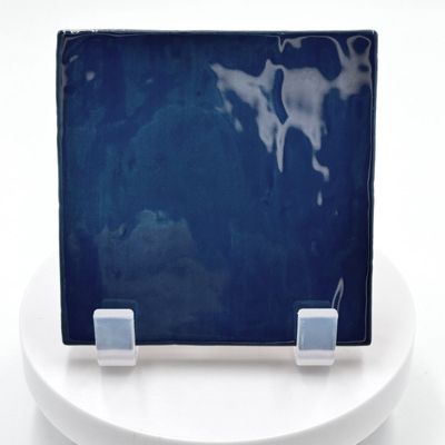 Carrelage mur effet zellige bleu 10x10 cm MANACOR OCEAN BLUE