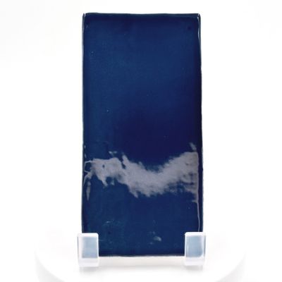 Carrelage mur effet zellige bleu 7,5x15 cm MANACOR OCEAN BLUE