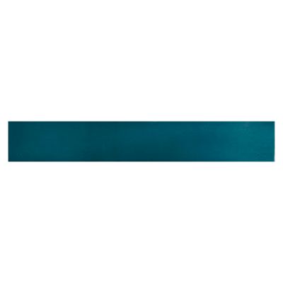 Carrelage mur effet zellige bleu turquoise 6,5x40 cm MANACOR GLACIER