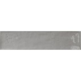 Carrelage mur effet zellige gris 6,5x26,6 cm CROMIA26 GRIGIO 3