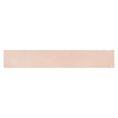 Carrelage mur effet zellige rose 6,5x40 cm MANACOR BLUSH PINK