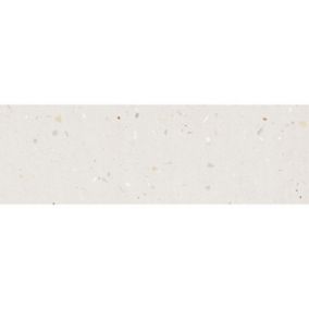 Carrelage mur faience effet terrazzo 32x99 cm Croccante Topping-R Menta(vendu par boite de 1.27m2)