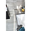 Carrelage mur gris 20 x 60 cm Barocci