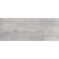 Carrelage mur gris clair effet pierre 20 x 50 cm Colours Leccio (vendu au carton)