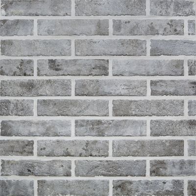 Carrelage Mur Gris Effet Brique 6 X 25 Cm Brixton Castorama