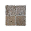 Carrelage mur marron effet marbre 20 x 20 cm Travertin
