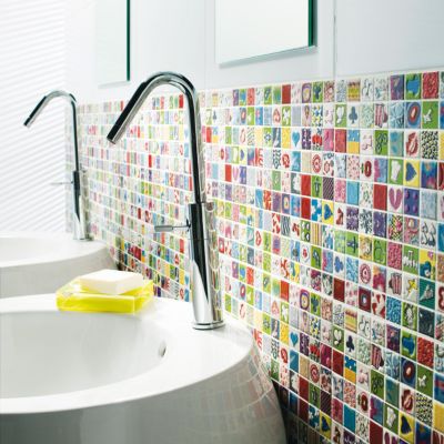 Carrelage Mur Multicolore 25 X 40 Cm Andy Castorama