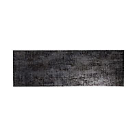 Carrelage mur noir 20 x 60 cm Divina