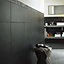 Carrelage mur noir 25 x 40 cm Ardoise (vendu au carton)