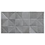 Carrelage mural anthracite 29,8x60cm Smooth