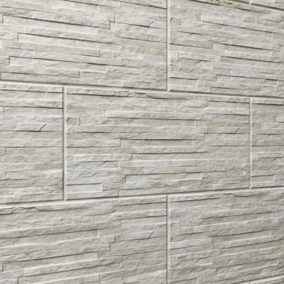 Carrelage mural beige décor pierre L.61,5 x l.30,8 cm x ép.8 mm, Shaded Slate