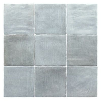 Carrelage mural bleu 10x10 cm aux teintes naturelles SABBIA STORM BLUE