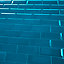 Carrelage mural bleu 10x20cm Trentie