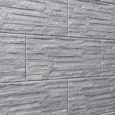 Carrelage mural gris décor pierre L.61,5 x l.30,8 cm x ép.8 mm, Shaded Slate