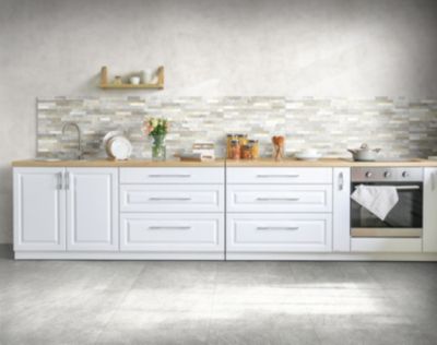 Carrelage mural multicolore Quartzite 30 x 60 cm