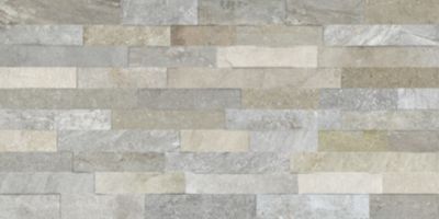 Carrelage mural multicolore Quartzite 30 x 60 cm