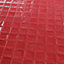 Carrelage mural Vernisse 10x10 cm rouge