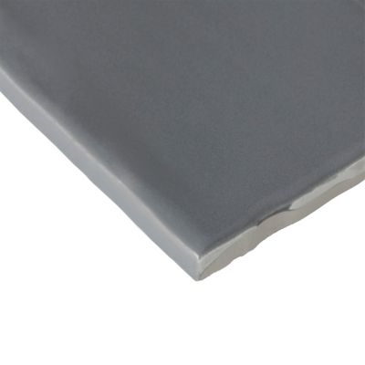 Carrelage mural Vernisse 30,1 x 7,5 cm gris foncé