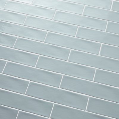 Carrelage mural Vernisse 7,5x30 cm bleu