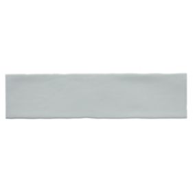 Carrelage mural Vernisse 7,5x30 cm gris clair