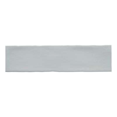 Carrelage mural Vernisse 7,5x30 cm gris clair
