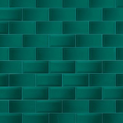 Carrelage mural vert 10x20cm Trentie