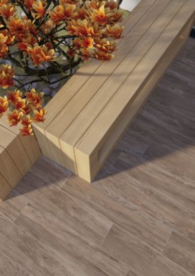 Carrelage Parquet Antidérapant 20x90 Feel Brun R11 - Allocarrelage